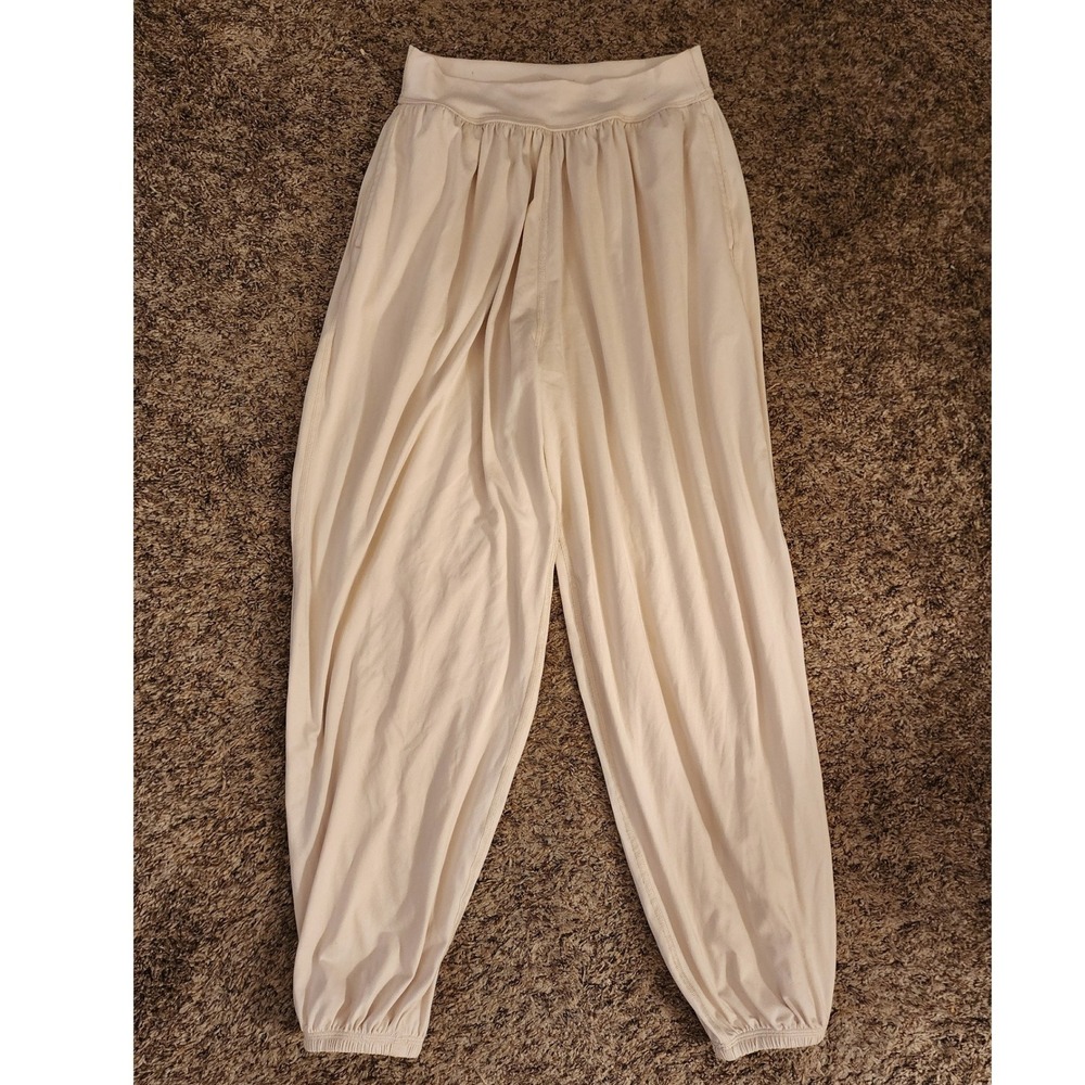 OFFLINE by Aerie Real Good Hugger Joggers Cream Off White Sweatpants XS